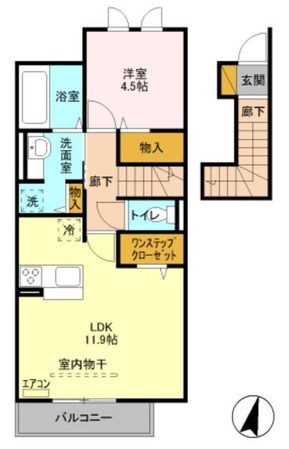 Fragrant sumireの物件間取画像